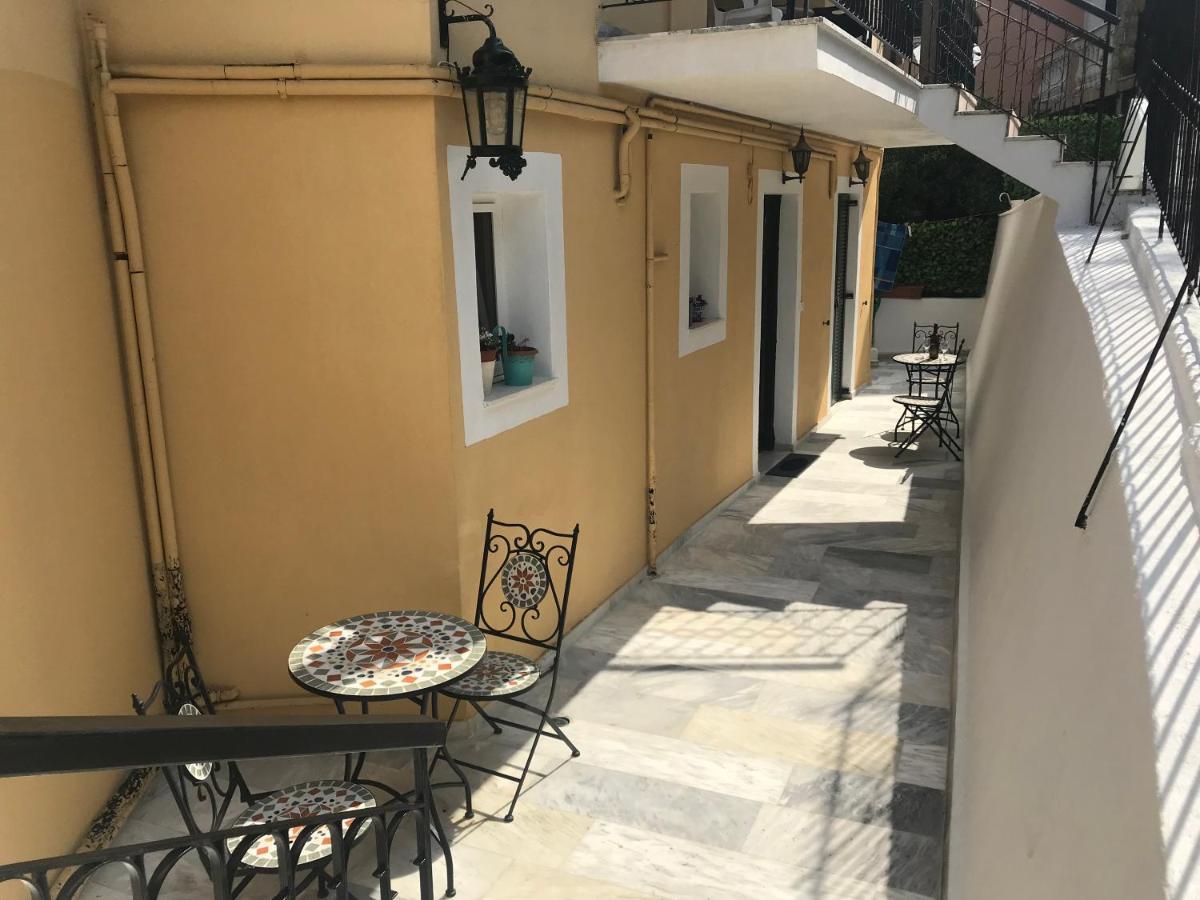 Schoenes Familienappartement In Pelekas, Corfu Mit Meerblick Екстериор снимка