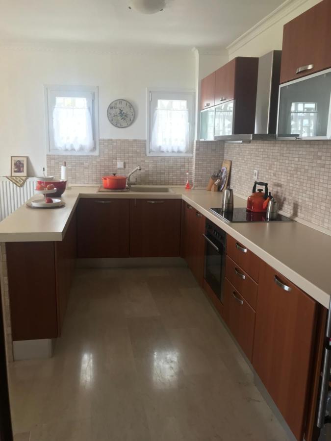 Schoenes Familienappartement In Pelekas, Corfu Mit Meerblick Екстериор снимка