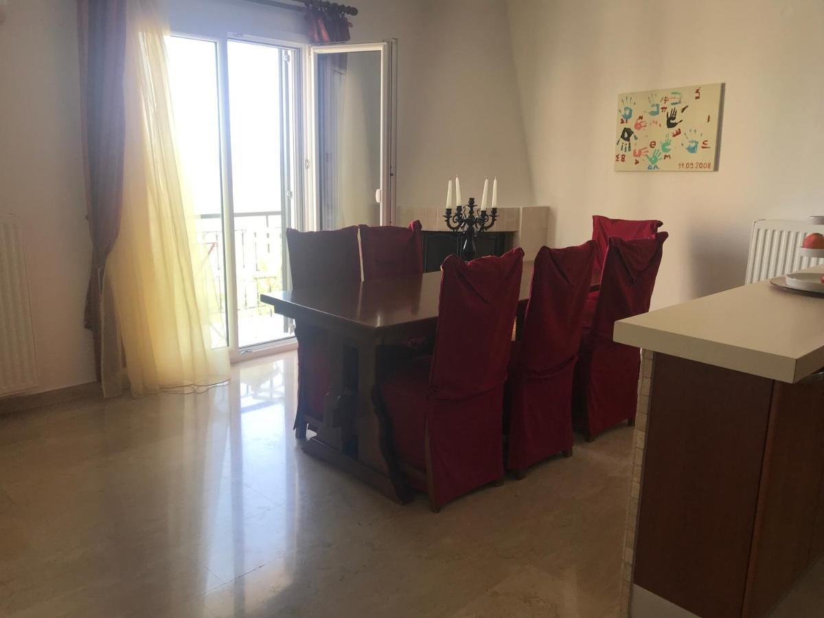 Schoenes Familienappartement In Pelekas, Corfu Mit Meerblick Екстериор снимка
