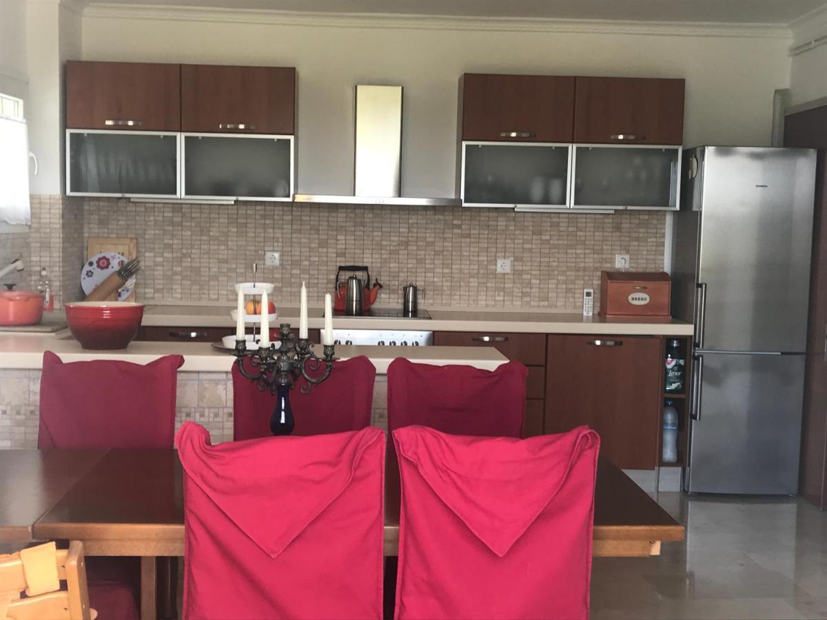 Schoenes Familienappartement In Pelekas, Corfu Mit Meerblick Екстериор снимка