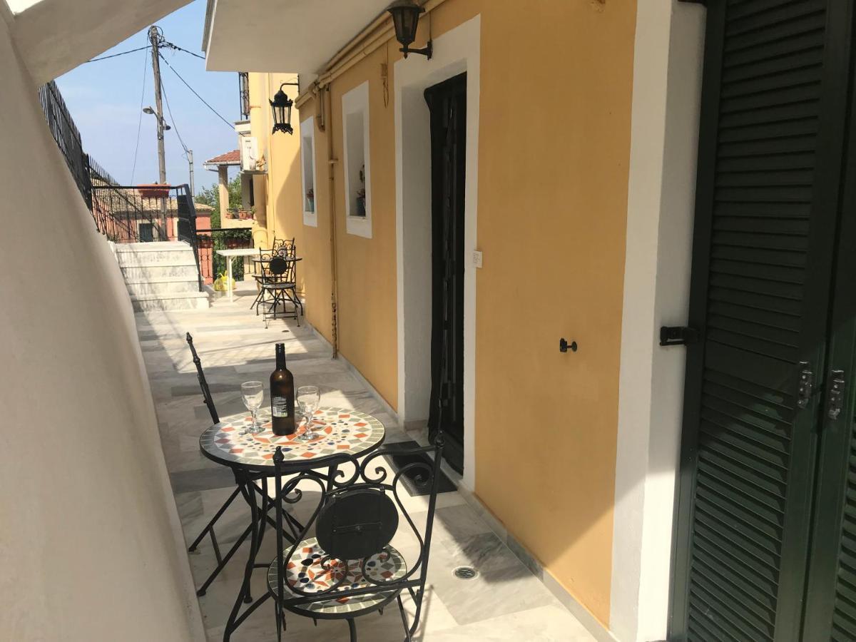 Schoenes Familienappartement In Pelekas, Corfu Mit Meerblick Екстериор снимка