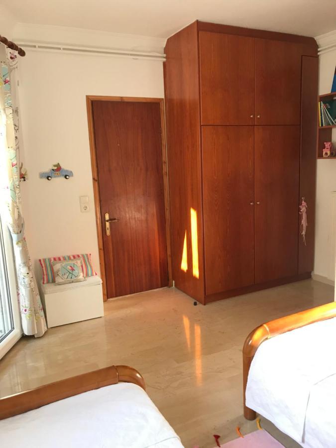 Schoenes Familienappartement In Pelekas, Corfu Mit Meerblick Екстериор снимка