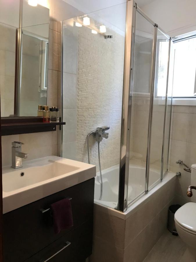 Schoenes Familienappartement In Pelekas, Corfu Mit Meerblick Екстериор снимка
