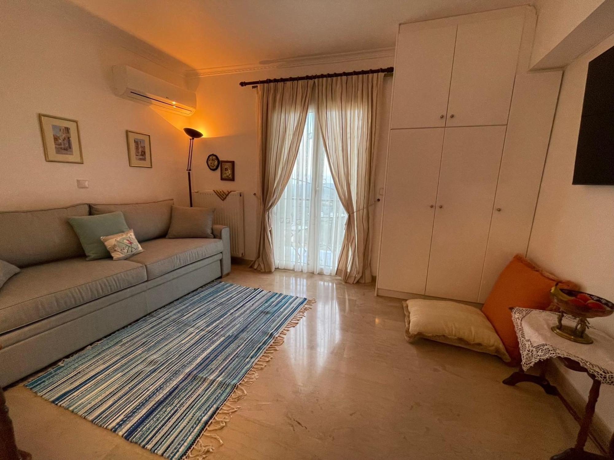 Schoenes Familienappartement In Pelekas, Corfu Mit Meerblick Екстериор снимка